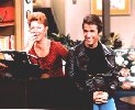 The Fonz and Mrs. C.