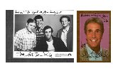 2 Henry Winkler autographed photos
