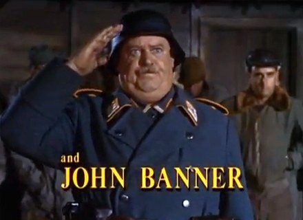 John Banner as Schultz - Sitcoms Online Photo Galleries
