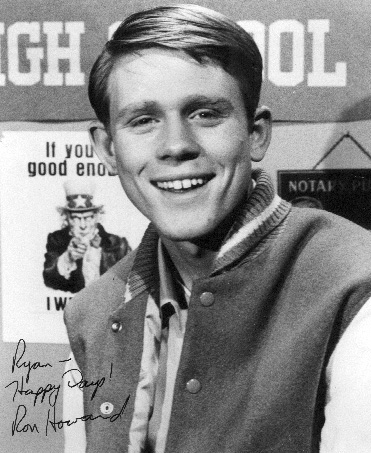 Ron Howard autograph