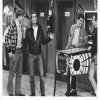 The boys at the pinball machine